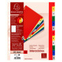 Intercalaires 1-12 A4+ PP onglets imprim