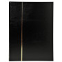 ALB.TIMB. 30,5X22,5 Simili cuir Noir 48p