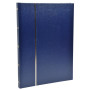 ALB.TIMB. 30,5X22,5 Simili cuir Bleu 48p