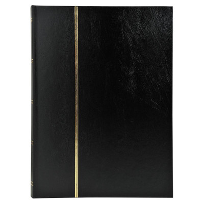 ALB.TIMB. 30,5X22,5 Simili cuir Noir 64p