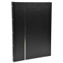 ALB.TIMB. 30,5X22,5 Simili cuir Noir 64p