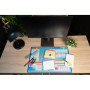 Sous-main rigide PVC 37,5x57,5cm Maths