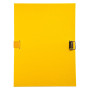 CHEM. EXT. PLASTIQUE  AVEC RABAT JAUNE
