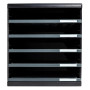 MODULO A4 - 5 tiroirs ouverts ECO noir/g