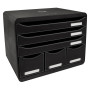 STORE-BOX MAXI 6 tiroirs ECOBlack noir