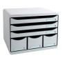 STORE-BOX MAXI 6 tiroirs gris lumière