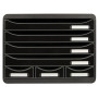 STORE-BOX MINI 7 tiroirs ECOBlack noir