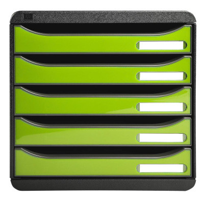 BIG-BOX PLUS noir/vert anis glossy