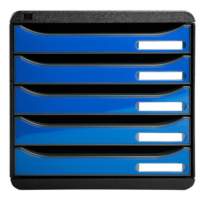 BIG-BOX PLUS noir/bleu glace glossy