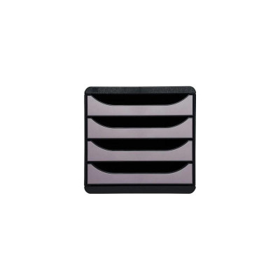BIG-BOX Metallic noir/argent
