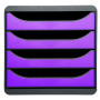 BIG BOX Iderama noir/violet