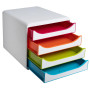 BIG BOX Black Office blanc/arlequin/blan