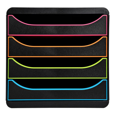 BIG BOX Black Office noir/arlequin/noir