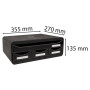 TOOLBOX MINI 4 tiroirs noir/noir glossy