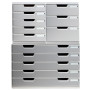 MODULO A3+ 5 tiroirs gris lumière/granit