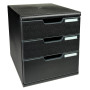 MODULO A4+ 3 tiroirs ECOBlack noir