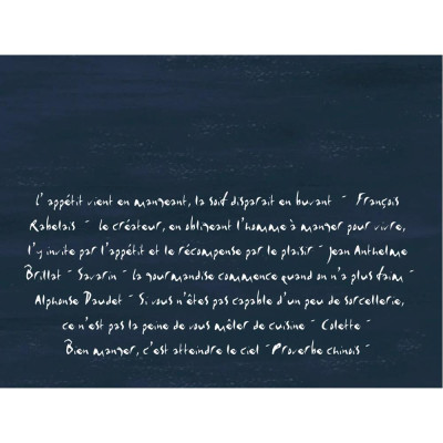 400 Sets de table papier 30x40 Ardoise