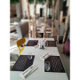 400 Sets de table papier 30x40 Ardoise