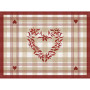 400 Sets de table pap. 30x40 Edelweiss