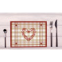 400 Sets de table pap. 30x40 Edelweiss