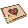 400 Sets de table pap.30x40Montagne Lin