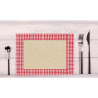 400 Sets de table papier30x40Lin vichy