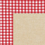 400 Sets de table papier30x40Lin vichy