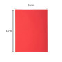 Pt 100 chemises SUPER 160 rouge