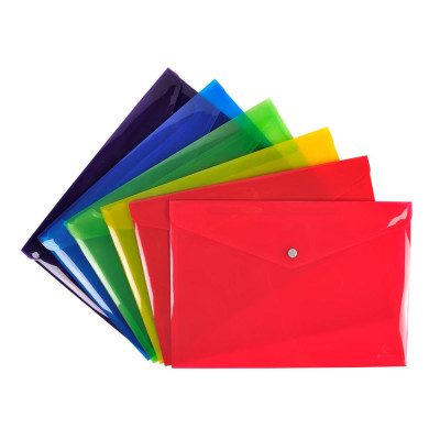 Pochette pression Iderama PP A4 ass.