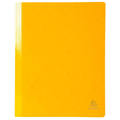 Chemise à lamelles A4 Iderama jaune