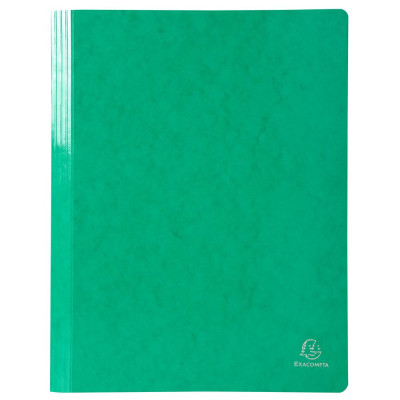 Chemise à lamelles A4 Iderama vert foncé