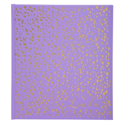 Livre d'or 140p or 21x19cm Plum' Violet