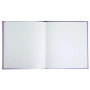 Livre d'or 140p or 21x19cm Plum' Violet