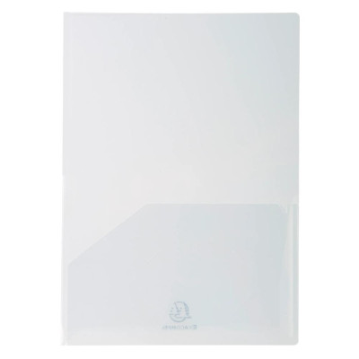 Sach. 10 chem. dble poche PP A4/A3 Trans