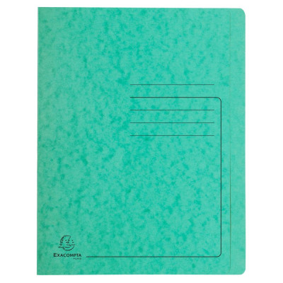 Chemise à lamelles C.L 355g A4 vert