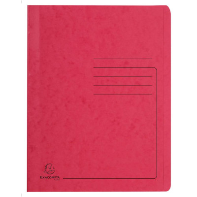 Chemise à lamelles C.L 355g A4 rouge