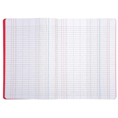 Piqûre 350X225 Quadrillé 100 pages foliotées