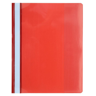 Chemise à lamelle Premium PVC A4+ rouge