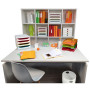 ECOBIN Corbeille à papier Office blanc