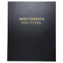 REL. REGISTRE MOUVEMENTS DE TITRES