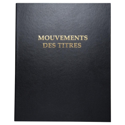 REL. REGISTRE MOUVEMENTS DE TITRES