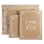 Livre d'or 100p. or 27x22cm KRAFT