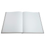 Livre d'or 100p or 27x22cm Ellipse gris