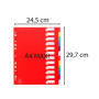 Intercalaire XXL PP 30/100 12 positions