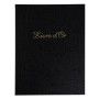 Livre d'or balacron Noir 26x22 +/titre