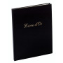 Livre d'or balacron Noir 26x22 +/titre