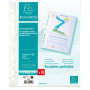 Sachet 10 Poch.perf.Ecolier PP grainé