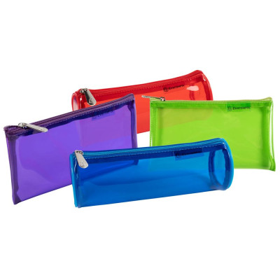 Trousse 2 formes PVC IDERAMA 4 coul ass.