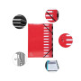 Trieur Harmonika 12CP Iderama rouge