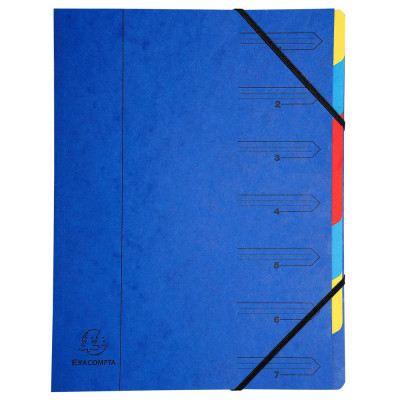 TRIEUR AGRAFE 7 COMP. BLEU